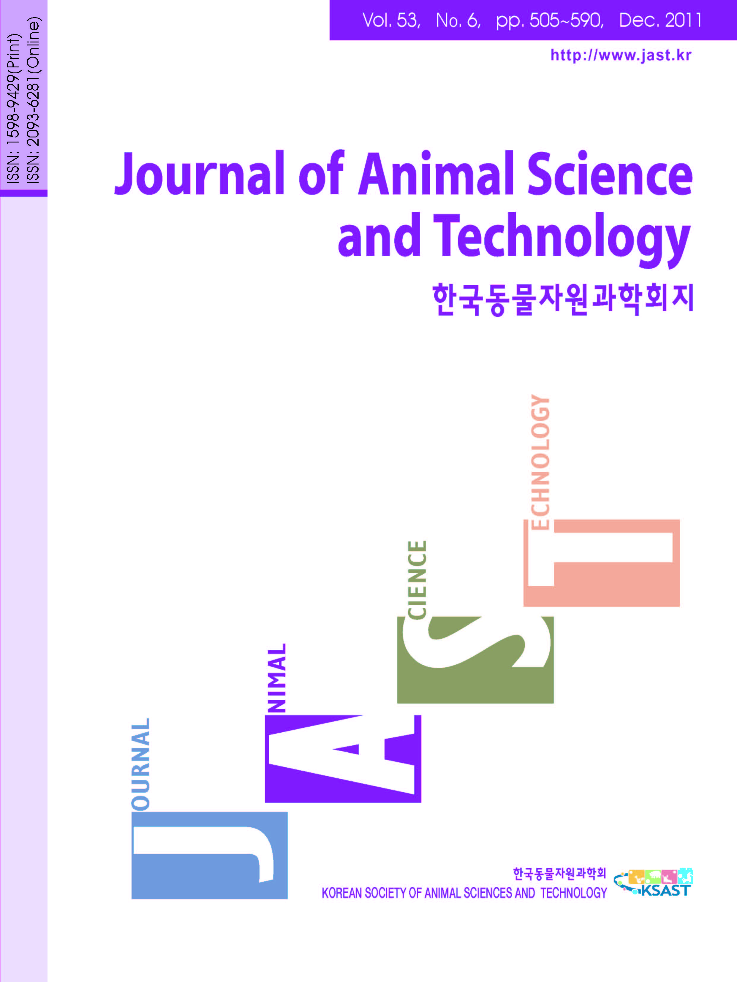 Journal of Animal Science and Technology